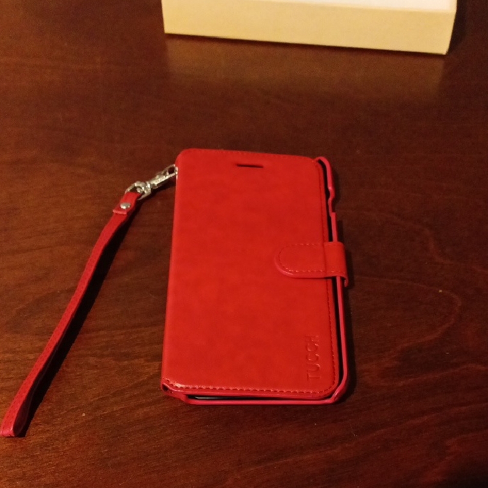 Tucch red Phone Case with Strap